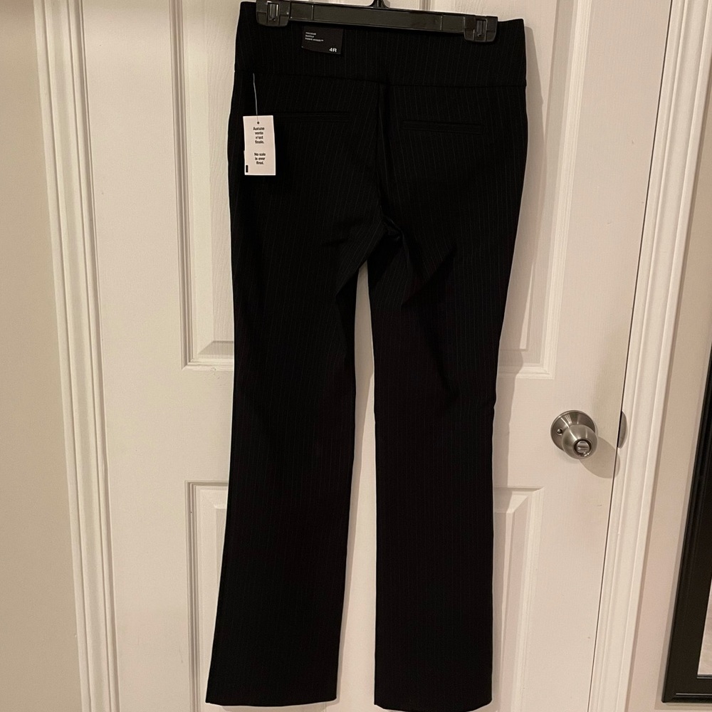 ☘️Rickis Pinstripe 4R Pull-on Dress Pants